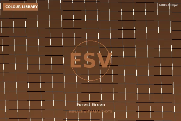 Forest Green Stone Veneer