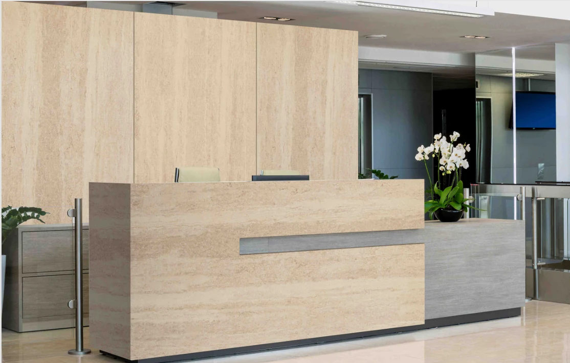Portoro Black E-Stone natural marble veneer