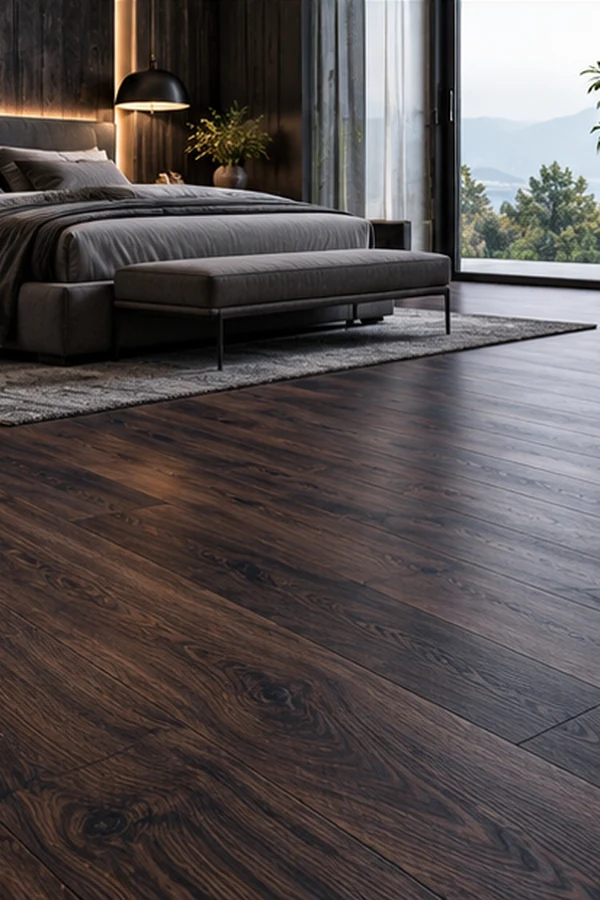 Laminate Flooring Dark Ebony