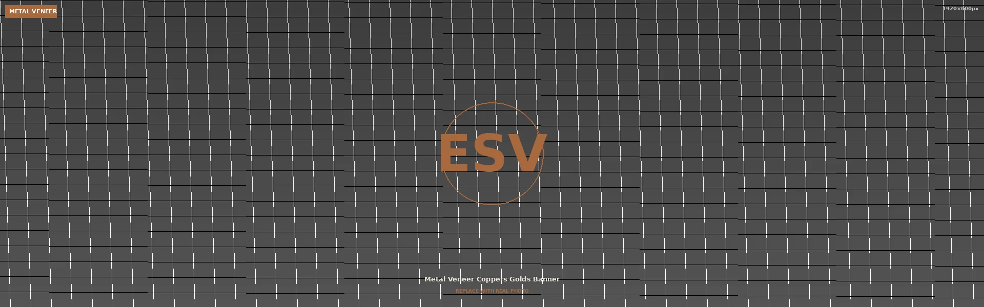 Metal Veneer Coppers & Golds — Liquid Rust & Oxido Gold Surface by HSK International