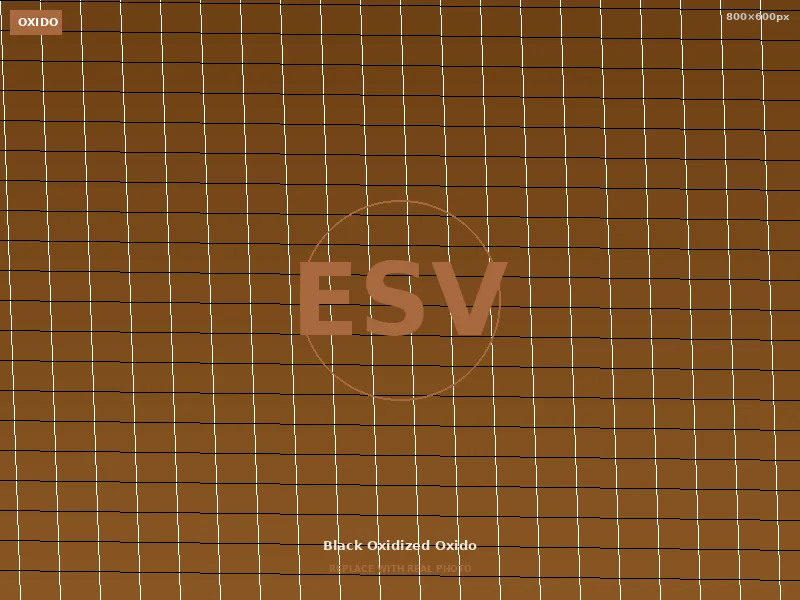 Black Oxidized Oxido metallic stone veneer by HSK International