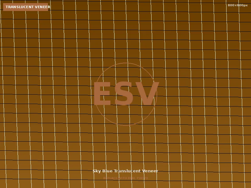 Sky Blue Translucent Veneer natural stone veneer by HSK International