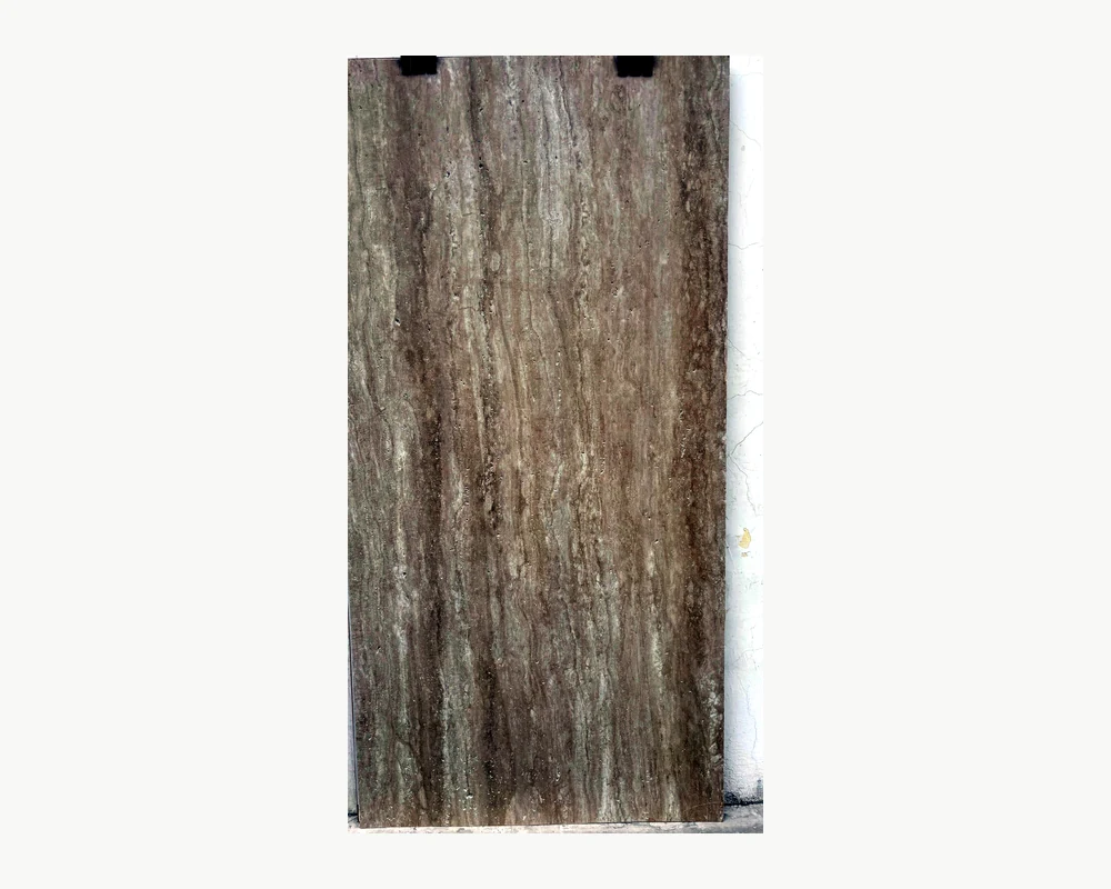 Beige Aura Travertine natural Travertine flexible stone veneer sheet by HSK International
