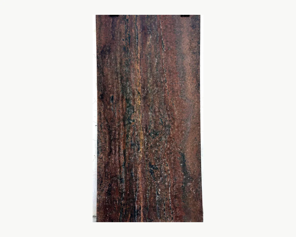 Terra Rossa Travertine natural Travertine flexible stone veneer sheet by HSK International