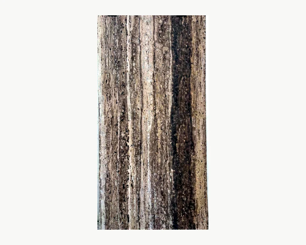 Walnut Vein Travertine natural Travertine flexible stone veneer sheet by HSK International