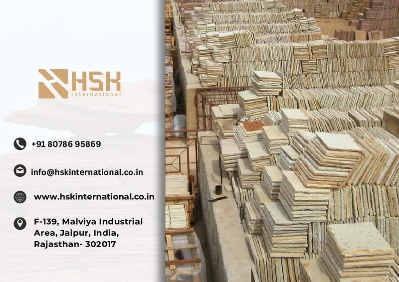 Sandstone & Marble Catalogue cover — HSK International
